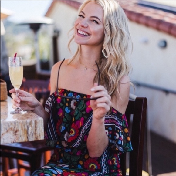 Show me your Mumu Nika off the shoulder top NWT - Picture 6 of 8